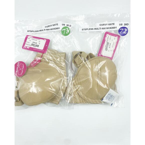 Curvy Kate Strapless Multi-way Bra Style #CK2601 US 30D NEW NWT - Picture 7 of 9